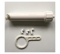 Parti del filtro dell'acqua Alloggiamento della membrana ad osmosi inversa RO Completo di tutti i raccordi e chiave da 10 pollici Connettore da 1/4 di pollice alto per Sink RO Drinking