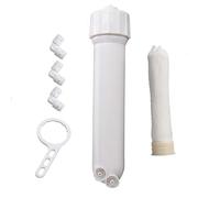Parti del filtro dell'acqua Alloggiamento della membrana Filtro sedimenti a membrana in fibra da 10 pollici for 1812/2012 con tutti i raccordi Accessori for chiavi per Sink RO Drinking