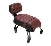 Parti del Motociclo, Sostituzione Kit Schienale Sedile Passeggero Durevole in Pelle per Indian Scout Bobber Twenty 2020-2021 per Aggiornamento (Marrone)