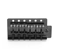 Parti del ponte della chitarra 52,5 Mm Vintage Chitarra Elettrica Single Shake Bridge Sistema Tremolo Tailpiece Ponte Per ST(Black)