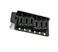 Parti del ponte della chitarra Accessori Di Montaggio Ponte Per Chitarra Elettrica A Bilanciere Singolo Ponte Piatto Tremolo Ponte A Corde Set Completo(Black)