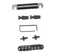 Parti del ponte della chitarra Cuscinetto A Sfere Nero A 6 Corde Per Ponte Per Chitarra Elettrica LP Cordiera Rullo Superiore E Inferiore Accessori Per Strumenti