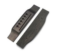 Parti del ponte della chitarra Ponte Acustico In Ebano A 6 Corde Per Chitarra Folk Per Liutai Di Chitarra Acustica Da 41''
