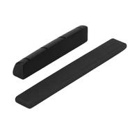 Parti Del Ponte Della Chitarra Ponte Per Chitarra In Osso Di Ebano | Set Di Selle Per Dadi Per Ukulele A 4 Corde, Parti Acustiche Per L'aggiornamento Dello Strumento Musicale Ukulele