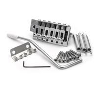 Parti del ponte della chitarra Set Di Blocchi In Acciaio Vintage Per Ponte Tremolo Per Chitarra Elettrica Da 52,5 Mm Disponibile In Cromo(Silver)