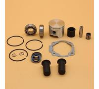 Parti del tosaerba 45 MILLIMETRI 46 Pistone Paraolio Cuscinetto Ago Guarnizione Kit for Husqvarna 51 55 55Rancher EPA Giardino Motosega Pezzi di Ricambio(HUS51 45CM)
