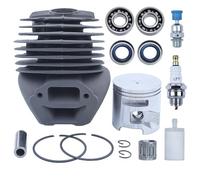 Parti del tosaerba 51 millimetri Cilindro Pistone Kit for Husvarna K750 K760 K770 Power Cutter for Partner PN 581476103 581476102 520757304 520757303