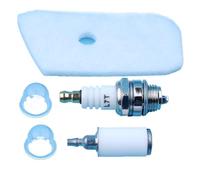 Parti del tosaerba Filtro aria carburante for candela Tune Up adatto for Husqvarna 124L 125R 125RJ 125L 125E 128R 128L 128LD 128C Trimmer decespugliatore