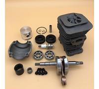 Parti del tosaerba Kit motore pistone cilindro albero manovella cuscinetto paraolio da 40 mm for ricambi motosega a gas HUSQVARNA 136 137 141 142 530069941