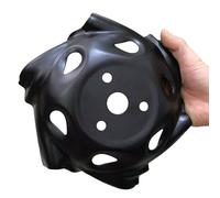 Parti del tosaerba Testa del tagliaerba universale in lega tosaerba vassoio da diserbo raschietto rimuove gli strumenti la radice dell'erba sarchiatrice parti della taglierina(Black)