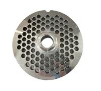 Parti Del Tritacarne N. 42 Piastra In Acciaio Inossidabile Con Foro Da 8 Mm Diametro 129 Mm Foro Centrale Parti Da 20 Mm