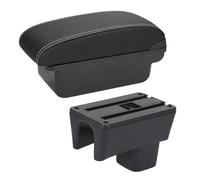 Parti Del Vano Portaoggetti Interno Del Bracciolo Dell'auto Per Suzuki Per Swift 2005 2006 2007 2008 2009 2010-2023 Consolle(C3 Black white)