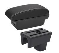 Parti Del Vano Portaoggetti Interno Del Bracciolo Dell'auto Per Suzuki Per Swift 2005 2006 2007 2008 2009 2010-2023 Consolle(B3 Black white)