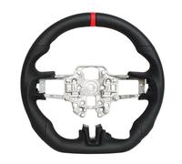 parti del volante da corsa Compatibile Con Ford Per Mustang GT Per EcoBoost Per Shelby 2015 2016 2017 2018 2019-2023 Volante Riscaldato PU Auto Parti A Forma D(15-17 style)