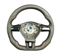 parti del volante da corsa Compatibile Con Per CC Per Passat Per Golf 6 Senza Pulsanti E Senza Leve Cambio Accessori Volante Auto Fibra Carbonio(No Buttons-A)