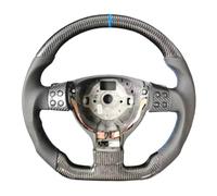 parti del volante da corsa Compatibile Con Per EOS Per Passat 2003 2004 2005 2006 2007 2008 2009 Fori Paddle Sostituzione Volante Dell'auto Fibra Carbonio(With Paddles-Blue)