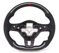 parti del volante da corsa Compatibile Con Per Passat Per PQ35 Per Scirocco R MK3 2009 2010 2011-2014 Fibra Carbonio Sport Racing Volante Luci Parti Automobili(Without Lights)