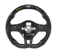 parti del volante da corsa Compatibile Con Per Passat Per PQ35 Per Scirocco R MK3 2009 2010 2011-2014 Fibra Carbonio Sport Racing Volante Luci Parti Automobili(With Lights)