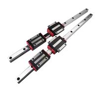 Parti della macchina a vite a sfere a movimento li 1 pz SFU1610 Supporto for vite a ricircolo di sfere + 2 pz HGR20 Guide lineari Binario + 4 pz HGW20CC Cursori Carrello + Accoppiamento + Alloggiament