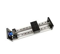Parti della macchina a vite a sfere a movimento li GX80 Modulo lineare Tavolo scorrevole 1204 Asse con vite a ricircolo di sfere Fase di scorrimento trasversale 100MM - 1000MM Corsa effettiva(Effectiv