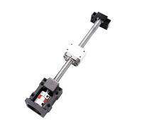 Parti della macchina a vite a sfere a movimento li Kit vite a ricircolo di sfere SFU2505+HGR25 Kit guida lineare con 4 blocchi di scorrimento HGH25CA L300-1000mm+HM20-86(1000mm)