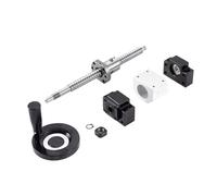 Parti della macchina a vite a sfere a movimento li Kit vite a sfere 4 pezzi SBR16UU Blocco scorrevole + 2 pezzi SBR16 Guida lineare + 1 set vite a sfere SFU1605 con volantino(600mm)