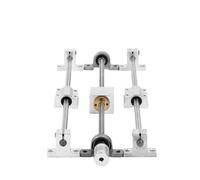 Parti della macchina a vite a sfere a movimento li Set Di Viti Comando T8, 14Mm, 200-600mm,Parti For Stampante 3D Albero Guida Lineare KP08, Blocco Cuscinetto SC8UU SK8(300mm)