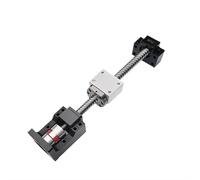 Parti della macchina a vite a sfere a movimento li SFS5020 200-800 C7 Vite a sfere con estremità lavorata + chiocciola a + alloggiamento + supporto terminale BK/BF + giunto(600mm)