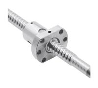 Parti della macchina a vite a sfere a movimento li SFU1204 350mm-800mm Vite a sfere rullata C7 con flangia Singola estremità del dado a Parti lavorate CNC(400mm)