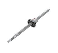 Parti della macchina a vite a sfere a movimento li SFU1204 Vite a sfere C7 da 150 mm a 550 con flangia 1204 Dado singolo BK/BF10 estremità lavorata(300mm)