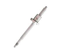 Parti della macchina a vite a sfere a movimento li Vite a sfere 2505 SFU2505 200mm-950mm C7 a con flangia Dado a singolo BK/BF20 Estremità lavorata for parte(400mm)