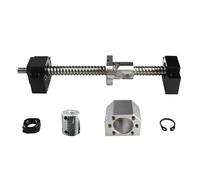 Parti della macchina a vite a sfere a movimento li Vite a sfere rullate SFU1605 C7 con estremità lavorata + dado a 1605 + alloggiamento + supporto terminale BK/BF12 + giunto RM1605(300mm)