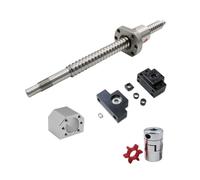 Parti della macchina a vite a sfere a movimento li Vite a sfere SFU1605 + 2 pezzi guida lineare HGR20 4 pezzi guide HGW20CC BF12/BK12 + giunto(800mm)