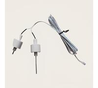 Parti della macchina for il ghiaccio Controller della sonda del livello dell'acqua Doppia sonda del sensore dell'ingresso dell'acqua Compatibile con ICEMATE SRM-140 Ice Maker Sostituire