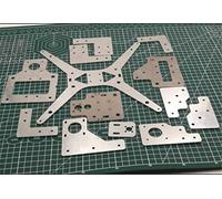 parti della stampante- 1 PZ Kit di aggiornamento a piastra in alluminio 3D per stampante 3D PARTI ALLUMINUM PARTI LINEAAR GAIN (Size : Dual set)