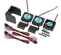 Parti della stampante 3D 2 in 1 Out DualHead Estrusore Hotend Ventola Staffa DC12 V/24 V 3010 Ventola di Raffreddamento Kit Guida