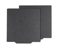 Parti della stampante 3D Double Sided Textured PEI Lamiera di acciaio for molle verniciata a polvere Piastra di costruzione Hot Bed 220/235/310/410 For Ender 3 (Color : Double-Black, Size : 150x150m