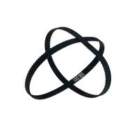 Parti della stampante 3D GT2 6mm cinghia dentata in gomma ad anello chiuso 222 224 226 228 230 232 234 236 238 240 242 244 246 248 250mm 2GT 1 pz(2GT-244mm)