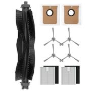 Parti Dell'aspirapolvere Robot Compatibile Con Eufy For L50 L60SES,Ibrido | Set Completo Di Sostituzione Dell'aspirapolvere Robot, Contiene Spazzola A Rullo, Spazzole Laterali(9PCS)