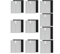Parti Dell'aspirapolvere Robot Compatibile Con Eufy For L50 L60SES,Ibrido | Set Completo Di Sostituzione Dell'aspirapolvere Robot, Contiene Spazzola A Rullo, Spazzole Laterali(10PCS)