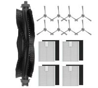 Parti Dell'aspirapolvere Robot Compatibile Con Eufy For L50 L60SES,Ibrido | Set Completo Di Sostituzione Dell'aspirapolvere Robot, Contiene Spazzola A Rullo, Spazzole Laterali(13PCS)