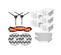 Parti dell'aspirapolvere Sacchetto for la polvere Mop Spazzola rotante Filtro Spazzola laterale Accessori lavabili for mop Opzionali, compatibile con ROIDMI EVA (Color : E)