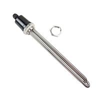 Parti dello scaldabagno Elemento riscaldante a immersione 220v 2,5kw SUS304 Riscaldatore elettrico for serbatoio 1" BSP 32mm Filettatura Resistenza riscaldante tubolare (Colore: Dado riscaldatore)(Hea