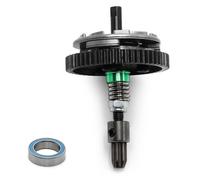 Parti di aggiornamento RC in metallo resistente per TRAXXAS Rustler Slash Stampede 4x4 RC Car (verde)