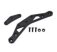 Parti di aggiornamento RC, ridurre le vibrazioni Squisita lega di alluminio ammortizzatore anteriore torre di ricambio regolabile doppio foro indossabile per 3Racing Sakura D5 1/10