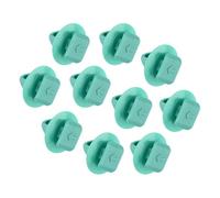 [Parti di auto] 1748293 68102758AA 50 pezzi di fissaggio per montante della porta laterale parafango modanatura clip di fermo in nylon verde adatto per Jeep Renegade per Fiat 500 [Facile da sostituire