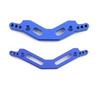 Parti Di Auto Rc Per Arrma 1/10 Per Kraton Per Granite Per Vorteks Per Outcast Per Big Rock Per Senton 4x4 3s Per Blx Piastra Supporto Ammortizzatore Anteriore Posteriore RC(Blue,Set)