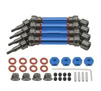 Parti Di Auto Rc Per Arrma 3s Per Mega Per Granite Per Vorteks Per Senton Per Big Rock Per Typhon 1/10 ARAC4041 AR310780 RC Car Part Set Alberi Trasmissione Anteriori E Posteriori Accessori(Blue)