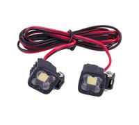 Parti Di Auto Rc Per Axial Per SCX10 III Per CJ7 Per Capra Per Wraith Per VS4-10 1/8 1/10 RC Auto Fari Riflettori Luci Superiori 14mm RC Crawler Simulazione Fai Da Te Auto Parte