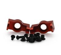 Parti Di Auto Rc Per HPI Per Venture Per FJ Per Cruiser 1:10 116241 116868 Set Estremità Dell'alloggiamento Dell'asse Braccio Fuso Snodo Lega Modelli Hobby Rc Parti Auto Cingolate 2 Pezzi(Red)